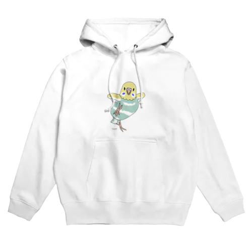 わきわきセキセイインコちゃん Hoodie