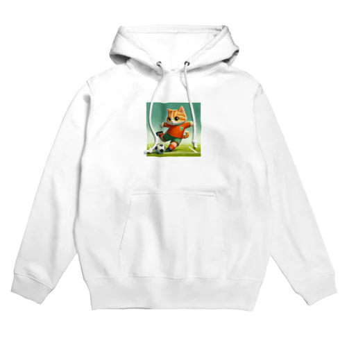 サッカーねこ Hoodie