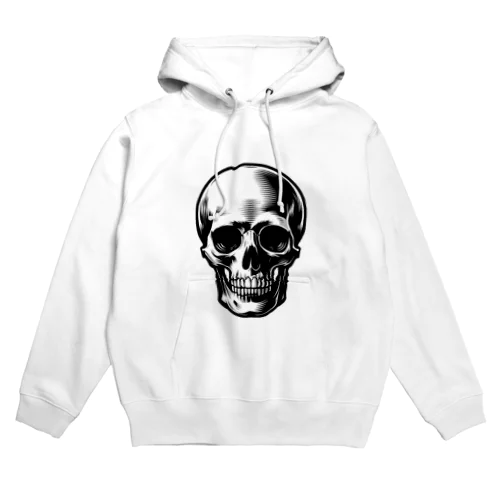 シンプルスカル Hoodie