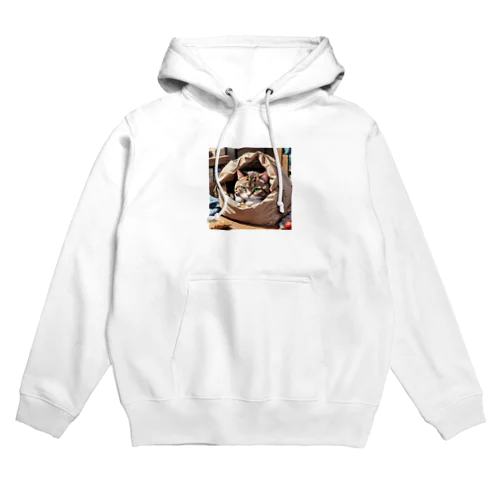 Kikimimiネコ（袋入り） Hoodie