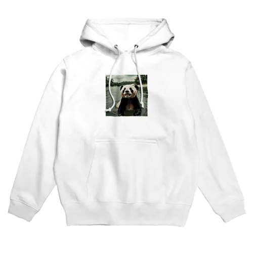 水遊びパンダ Hoodie