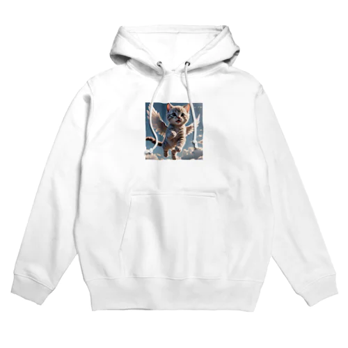 飛べたニャン Hoodie