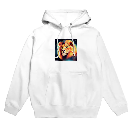 メッシュなライオン Hoodie