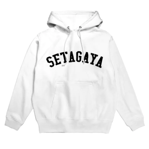 世田谷Tシャツ　ブラックロゴ(setagaya item) パーカー