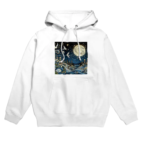 鳥たちが踊る夜 Hoodie