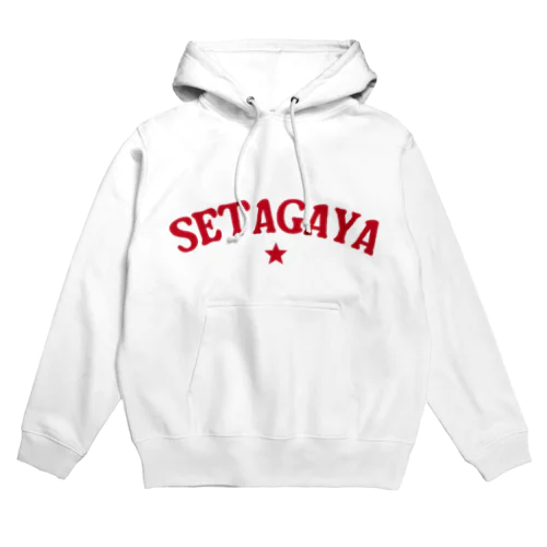 世田谷グッズ　レッドロゴ（setagaya item） Hoodie