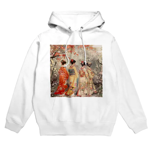 優雅な花見桜の花満開　なでしこ1478 Hoodie