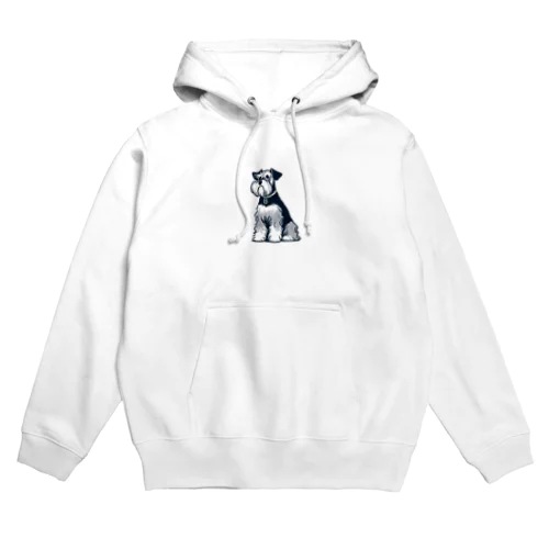 ハンサムボーイシュナウザー Hoodie