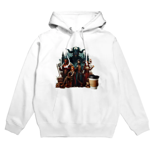 戦いの後のコーヒータイム Hoodie