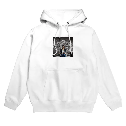 知的で魅力的な女性 Hoodie