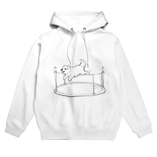 かわいい犬のバックグラウン Hoodie