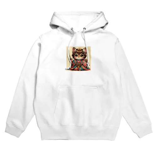 ネコSAMURAI Hoodie