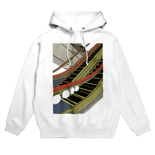 エスカレーター Hoodie