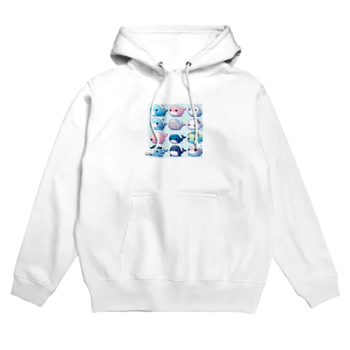 にこにこクジラコレクション Hoodie