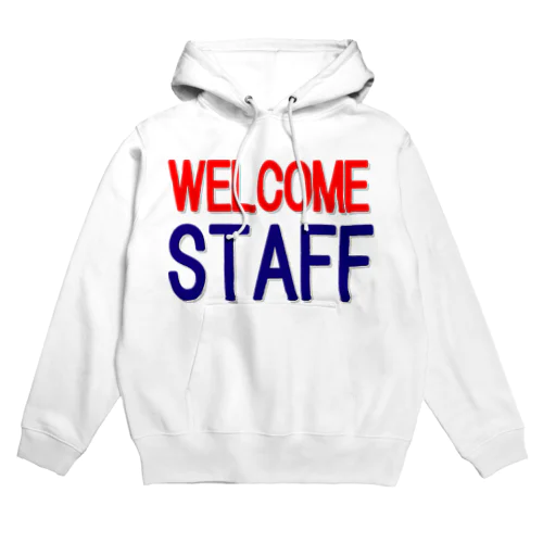 WELCOME STAFF パーカー