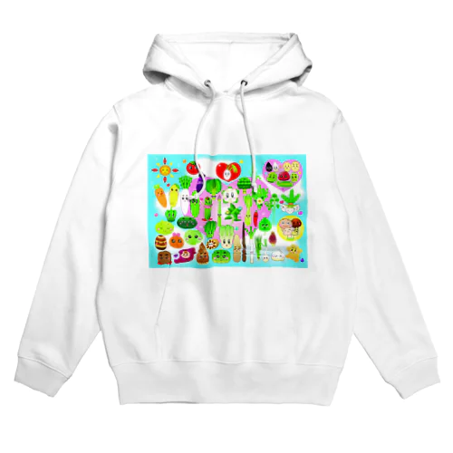 お野菜オールスターズ Hoodie