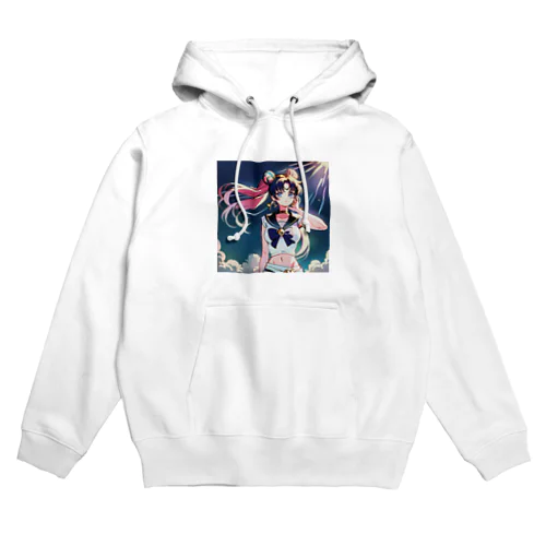 セーラームーン風🌕サマーガール Hoodie