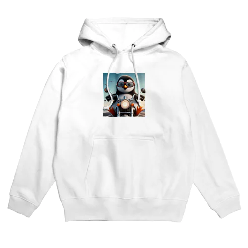 サングラスをかけたワイルドなペンギン① Hoodie