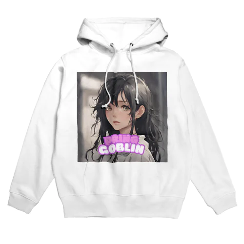 ボサボサの髪の毛子さん Hoodie