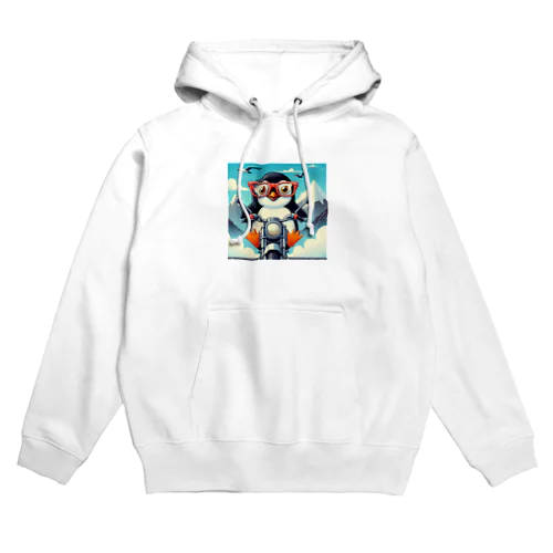 サングラスをかけたワイルドなペンギン③ Hoodie