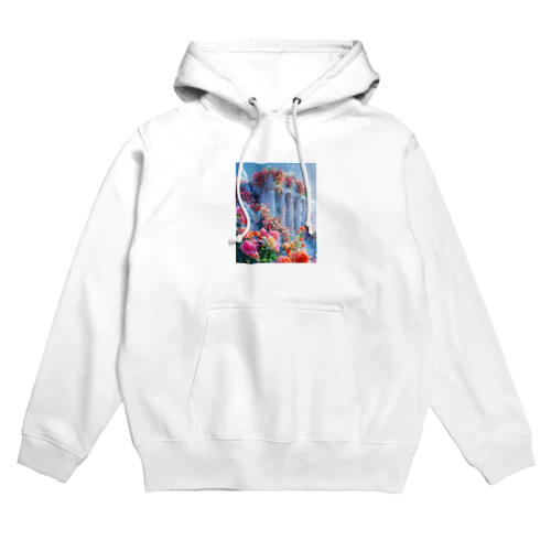 「バラ色の夢の神殿」 Hoodie