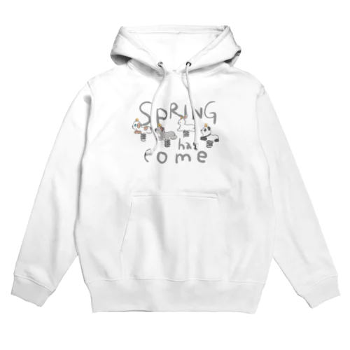 スプリングが来た Hoodie