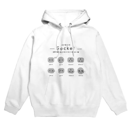 世界で使われているコンセントの差込口一覧 Hoodie