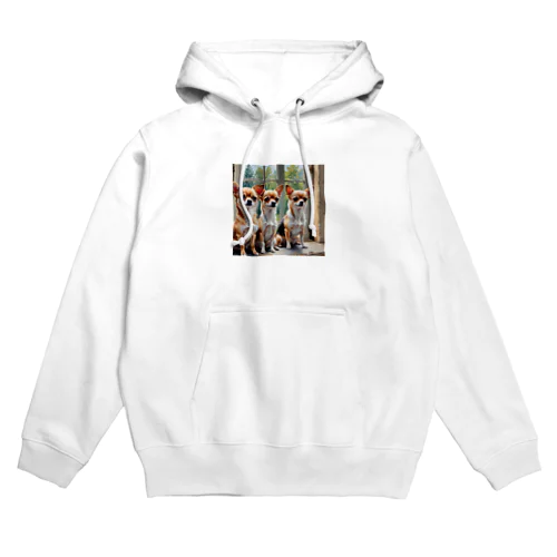 キュートほのぼのチワワ兄弟 Hoodie