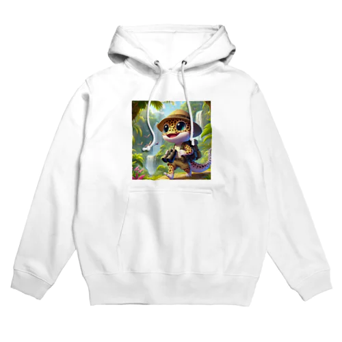 探検家のヒョウモントカゲモドキ Hoodie