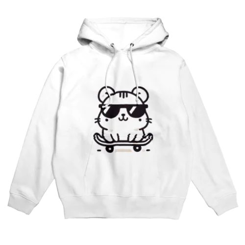 スケボーハムスター Hoodie