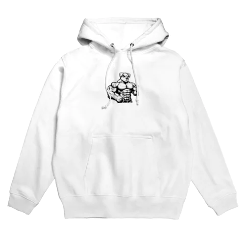 マッチョ犬 Hoodie