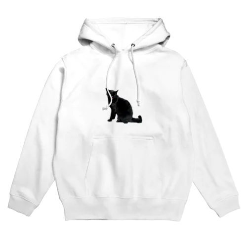 ヘタレな黒猫男子 Hoodie