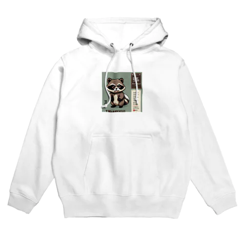 ミドリのたぬき Hoodie