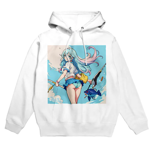 魔法アングラー少女 Hoodie