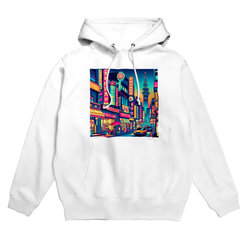 シティポップ　ノスタルジック Hoodie