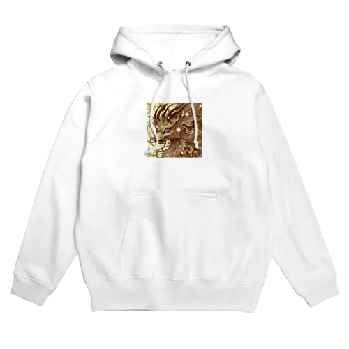 金色に輝く麒麟 Hoodie