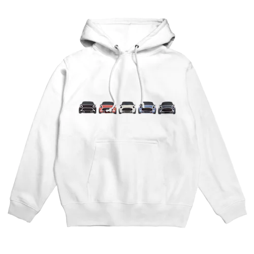 かわいいレトロなミニチュア車のオフ会 Hoodie