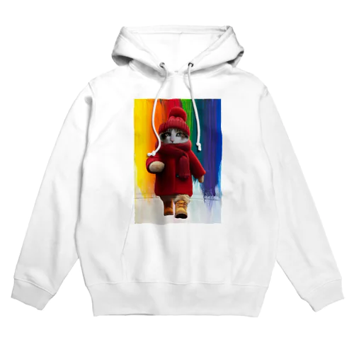 猫のゆずと７COLORS Hoodie