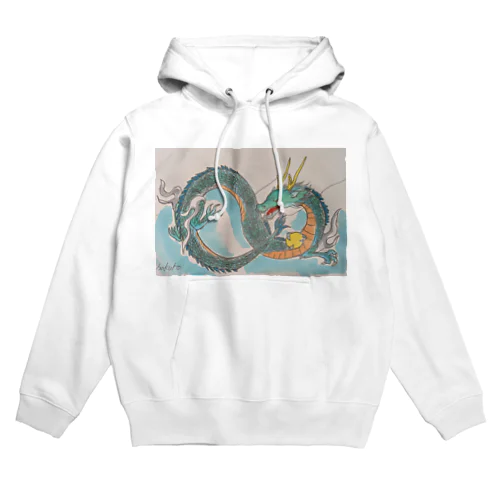 開運の龍 Hoodie