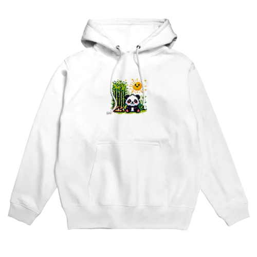 ドット絵の可愛いパンダグッズ Hoodie