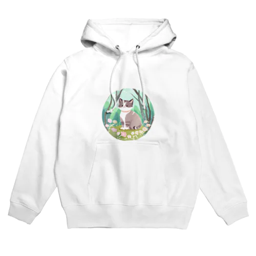 水彩猫 Hoodie