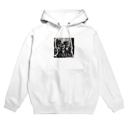 真似しておしゃれになった植物 Hoodie