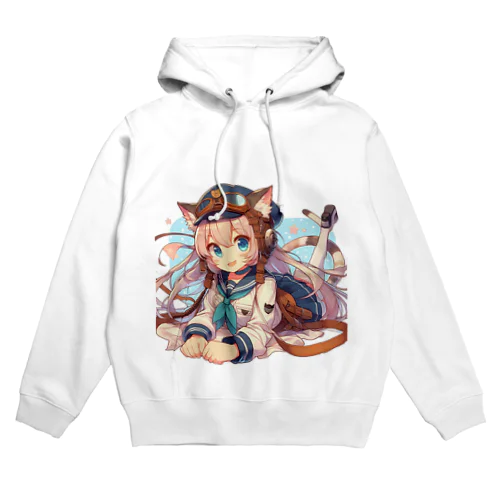 パイロット猫 Hoodie