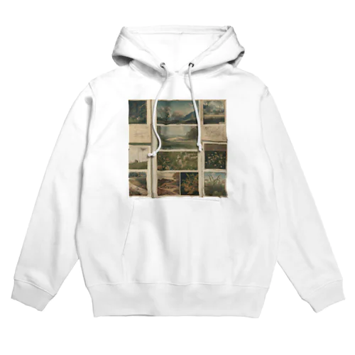 ビンテージアート Hoodie