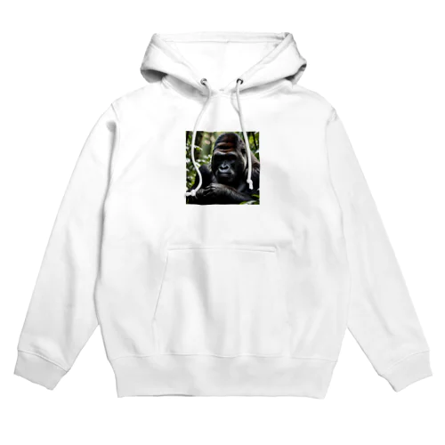 疲れたゴリラ Hoodie