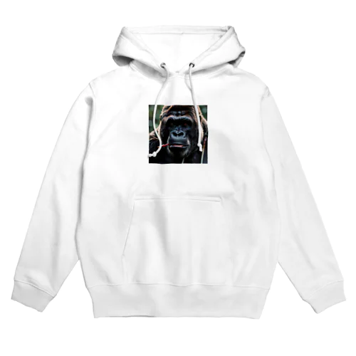 病気のゴリラ Hoodie