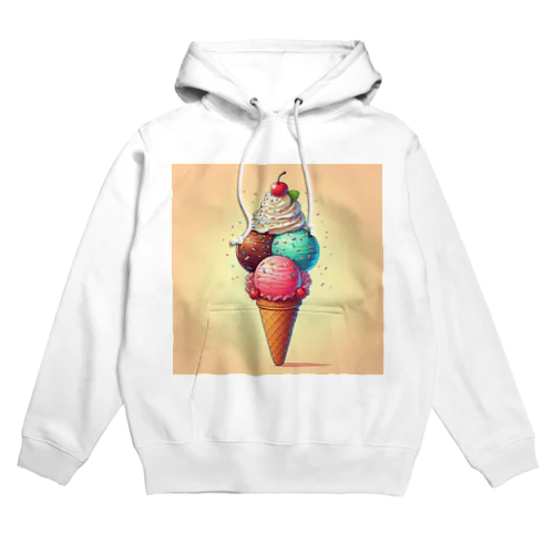 アイスクリーム Hoodie