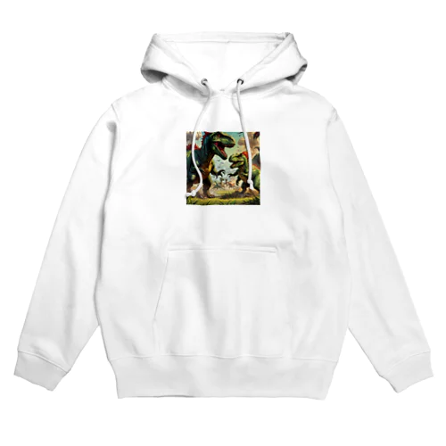 恐竜せんそう Hoodie