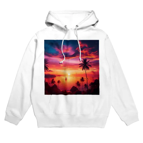 「美しい夕焼け」グッズ Hoodie