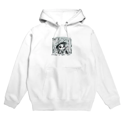 梅雨を楽しむホタル Hoodie